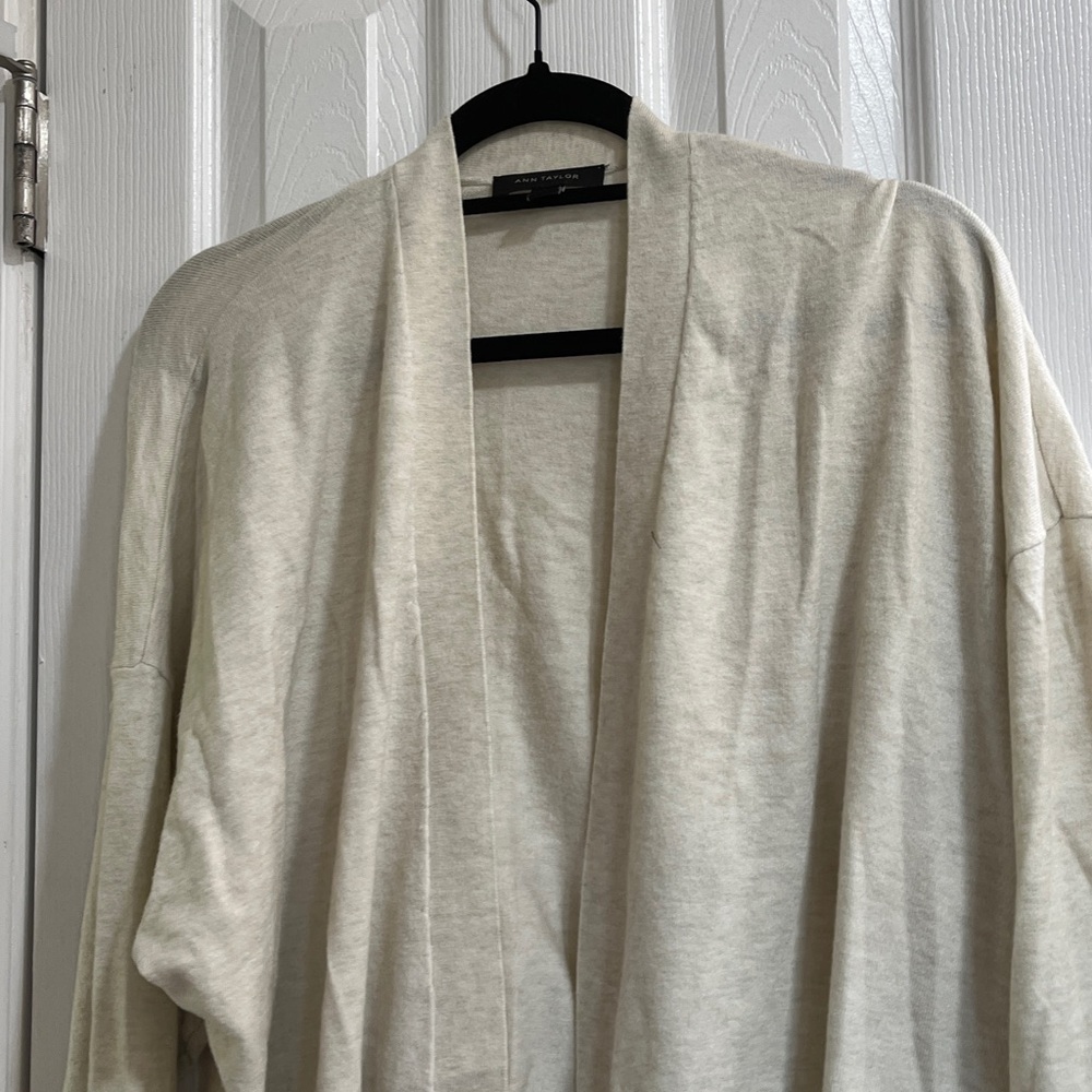 Ann Taylor Light Beige Women's Cardigan